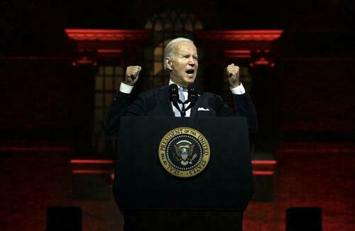 Joe Biden gives historically provocative and divisive speech
